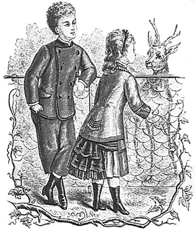 1877 A Victorian Boys Coat 